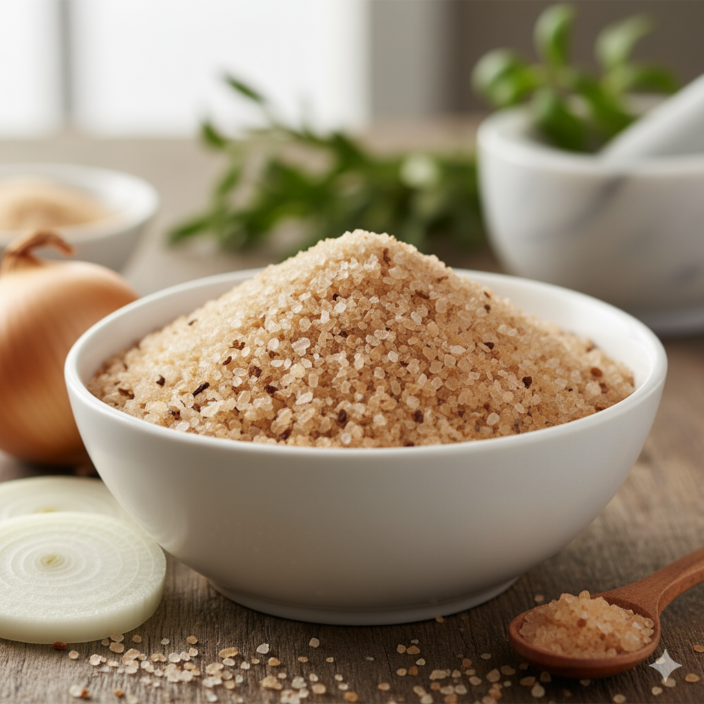 Onion Extract On Salt